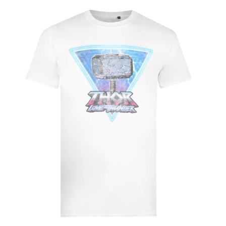 Thor: Love And Thunder T-shirt För Män L Vit