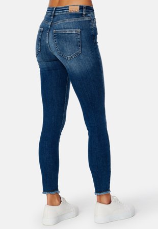 ONLY-Onlblush Mid Ankle Raw Denim-XS/32