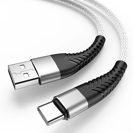 USB Typ A till C Kabel För Samsung S10 A12 A13 A22 A32 A52 Redmi USBC 1m 2m 3m Lång 25cm 50cm Kort Data Laddare Kabel Snabbladdning