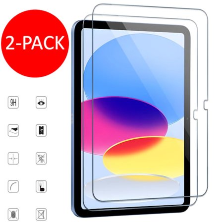 2-PACK iPad (A16) gen 11 2025 skjermbeskytter herdet glass 9H