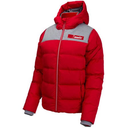 Swix Women's Focus Down Jacket Women lined workout jackets Red M