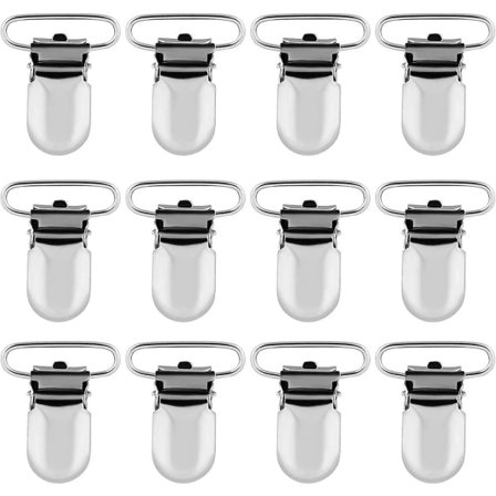 12 stk. metal sutteholder, sutteholder sutteklemmer 20 mm