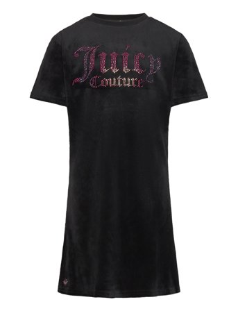 Juicy Couture | Luxe Diamante Fitted Ss Tee Dress | 176