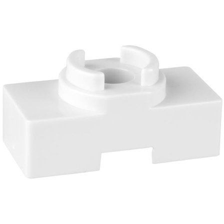 Faluplast 14310 Distanseblokk 10 x 33 mm, for enkel klemme Hvit, Installasjon