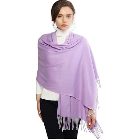 Dam Scarves Pashmina Sjal och Wraps för Bröllop Scarfs för Kvinnor Vinter