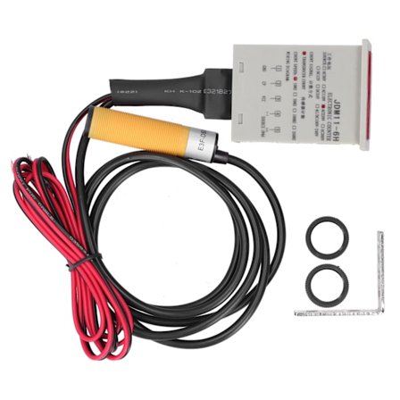 BERM Digital Display Elektronisk Räknare Industriell Sensor Automatisk Induktion BEM6H30E4CTAC220V