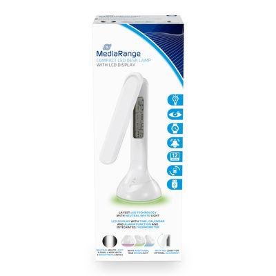 MediaRange Table Lamp Led White