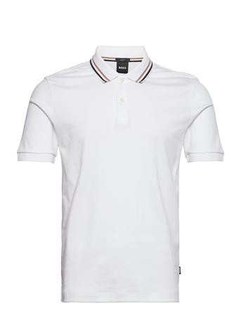Penrose 38 Polos Short-sleeved Hvid BOSS