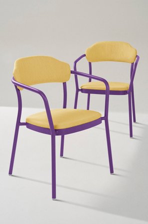 Jotex - Utestol 2-pk Purple - BIDART - Kjøp Hagestoler & -krakker hos Jotex