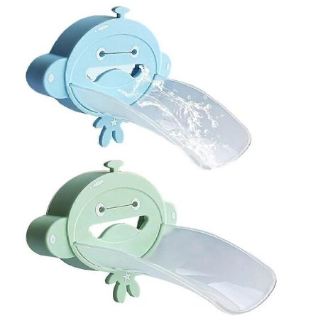 Kranforlenger Silikon Kranskjerm Kranforlenger for Småbarn Babyer Barn