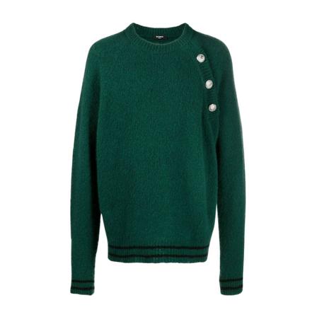 Balmain Sweater Grøn, Herre
