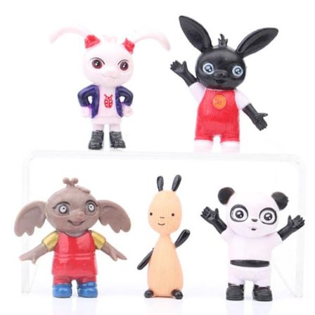 5-pack Bing Figurer (3-4 cm)