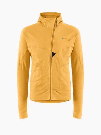 Klättermusen Sigyn Hooded Zip Men's's - Amber Gold - Men's - XL