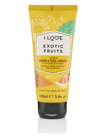 I LOVE I Love Signature Hand & Nail Cream Exotic Fruit - Nude - 100 ml