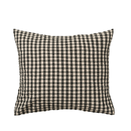 JUNA Bæk&Bølge Örngott Svart 50X60