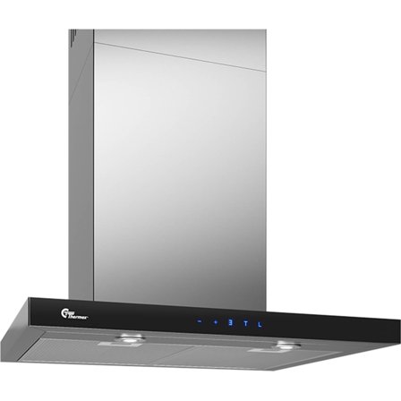 Thermex - Vegghengt kjøkkenvifte Decor 840 vägg 60 cm Rustfri