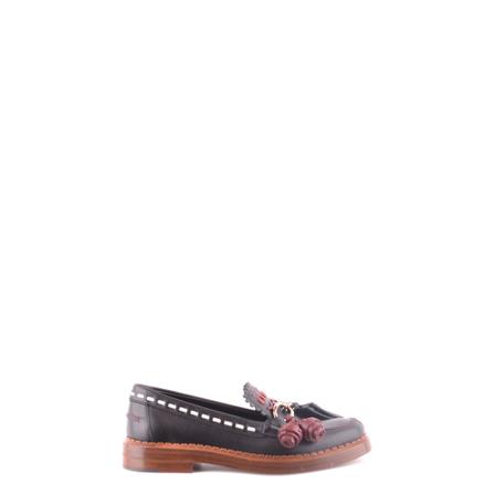 Tod's, Moccasins Zwart, Dames, Maat:36 EU