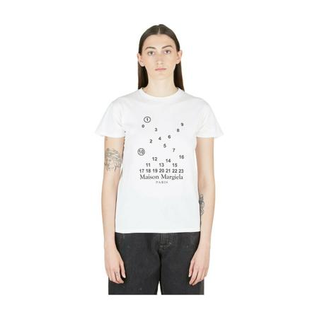 Maison Margiela T-Shirts Hvid, Dame