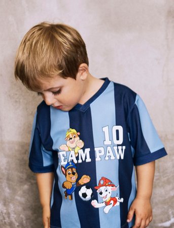 name it Nmmjakari Paw Nreg Poly Top Cplg - Blue - 92