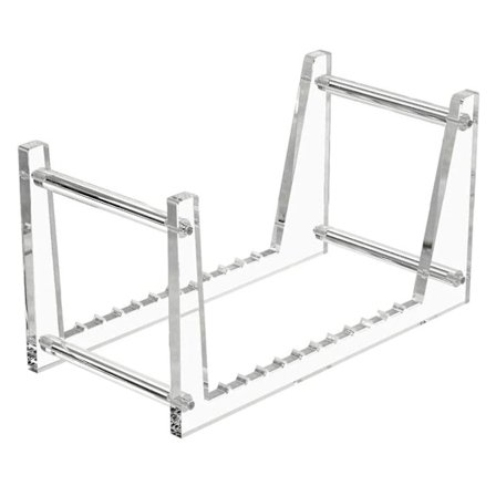 Klar Vinyl Plate Stativ Holder, Akryl Vinyl Plate Hylle 50 Lps