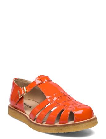 Sandals - Flat - Closed Toe - Op Coral ANGULUS