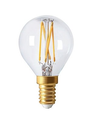 Jotex - ELECT LED FILAMENT valonlähde 45 mm E14 Kirkas - Osta E14 Jotex