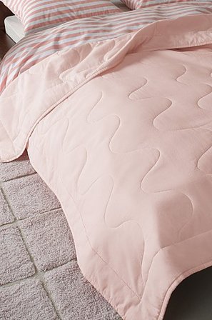 Jotex - Mini Tagesdecke Hellrosa - VEIX - Kaufe Bettwäsche bei Jotex