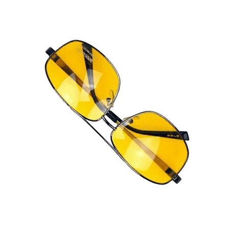 Metalramme Natkørselsbriller Polariserede UV400 Kørebriller Anti-blænding Solbriller