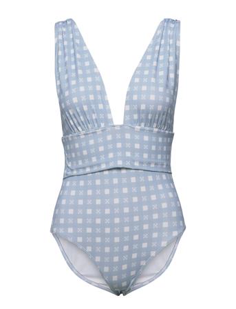 Alvina Swimsuit Uimapuku Uima-asut Sininen By Malina