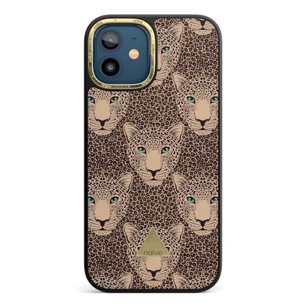 Naive iPhone 12 Skal - Leopard