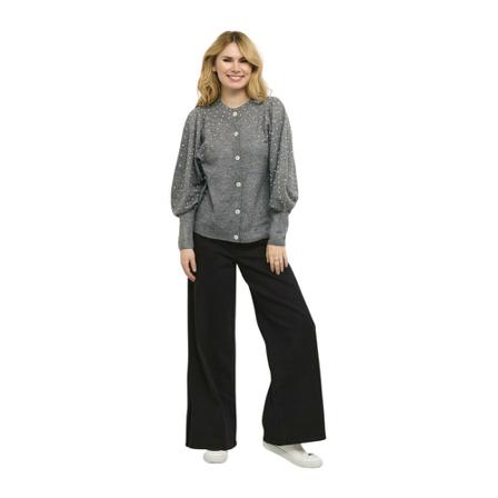 Culture CUoana Cardigan Grå, Dame Cardigans, Størrelse: XL