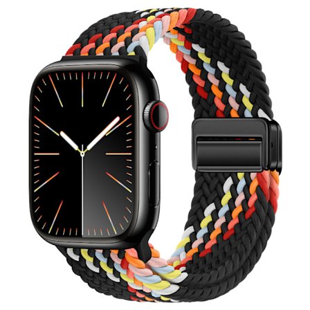 Nylonflätad klockarmband för Apple Watch