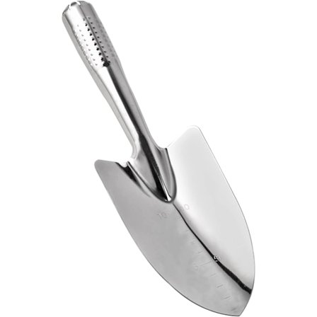 Håndspade til Havearbejde, Rustfrit Stål Haveværktøj Spade til Plantning, Omplantning, Lugning, Gravning V