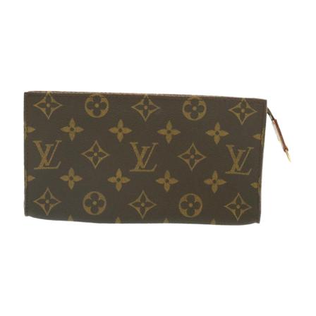 Louis Vuitton Vintage Pre-owned Toilet Taske Brun, Dame Vintage Tasker, Størrelse: ONE Size
