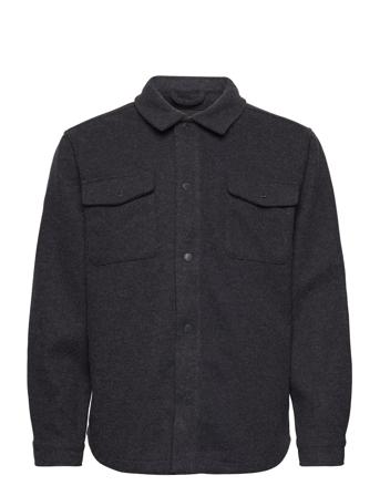 Dean Bonded Overshirt Navy Clean Cut Copenhagen