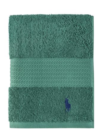 Player Wash Towel Home Textiles Bathroom Textiles Towels & Bath Towels Face Towels Grön Ralph Lauren Home