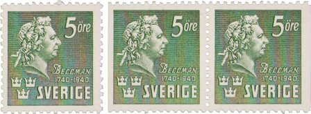 Sverige - AFA 283B+283Cv-283Ch - Postfrisk