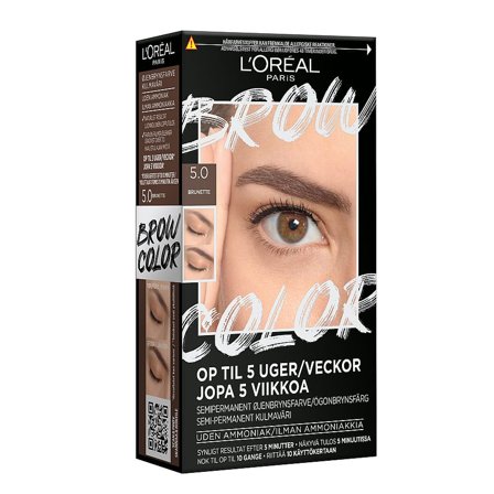 L'Oréal Paris Brow Color Kit Brunette 5.0, Makeup, Øjenbryn, Øjenbrynsblyanter