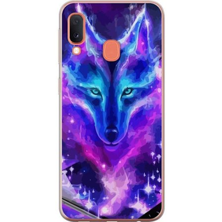 Mobilskal till Samsung Galaxy A20e med Neon Varg