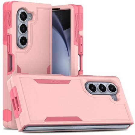 Fodral till Samsung Galaxy Z Fold 6, Ultra-Resistant Rigid Full Protection - Rosa