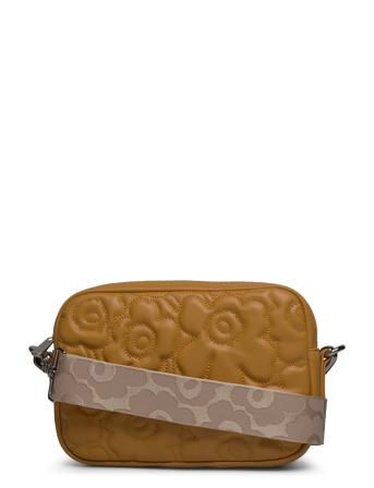Soft Gratha Unikko Bags Small Shoulder Bags-crossbody Bags Yellow Marimekko
