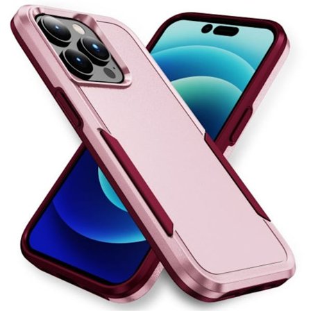 iPhone 15 Pro stötsäkert skal - Rosa