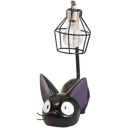 Nattlampa med kattdesign, kreativ bordslampa för sängbord, svart katt leksakslampa