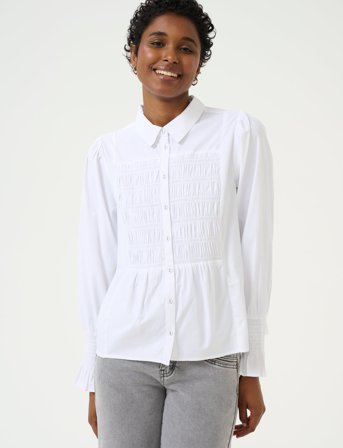 Cream Cradeline Shirt - White - 44