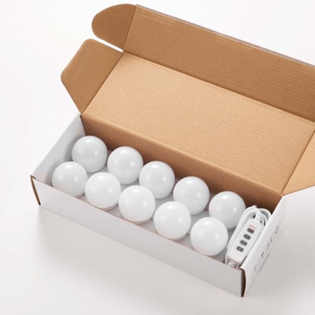 3 farvede lys & 10 dæmpbare LED-lys, USB-opladningsport til 70 x 55 cm Hollywood makeup-spejl