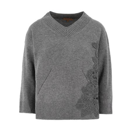 Ermanno Scervino, Women& Clothing Shirts D414M504Rwly_M4101 Szary, Kobieta, Rozmiar: S