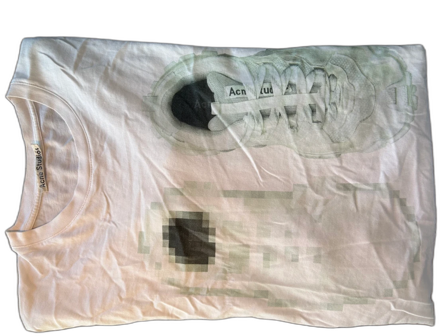 Acne long sleeve tee - size 46 / S