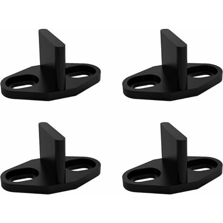 4stk skyvedørssvingstopper skyvedørsgulvskinne skyvedørsdørbunn