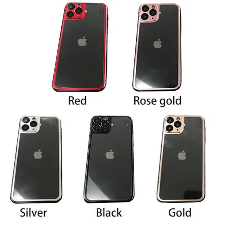Baksida Skärmskydd i11 Pro Max Aluminium + Titanlegerings metall
