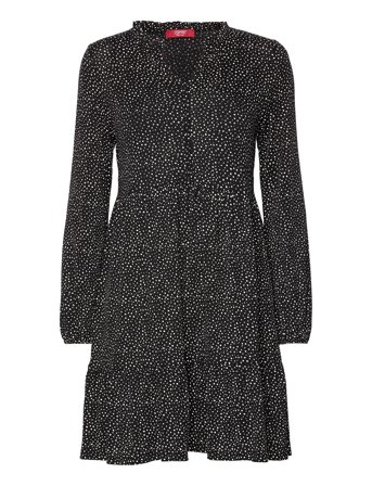 Dresses Knitted Dresses Shirt Dresses Svart EDC By Esprit*Betinget Tilbud
